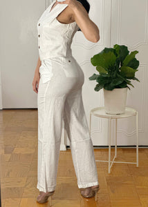Linen pants set