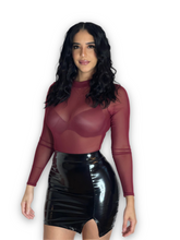 Load image into Gallery viewer, Liquid leather Skirt