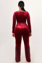 Load image into Gallery viewer, Sandra Velvet Jumpsuit