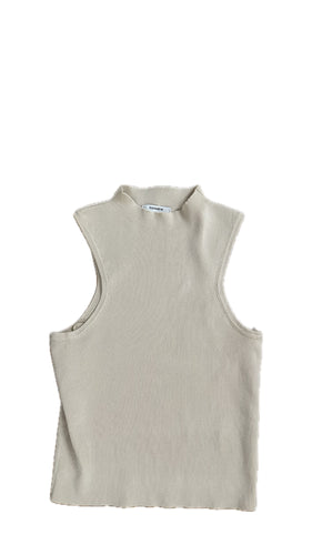 High neck top
