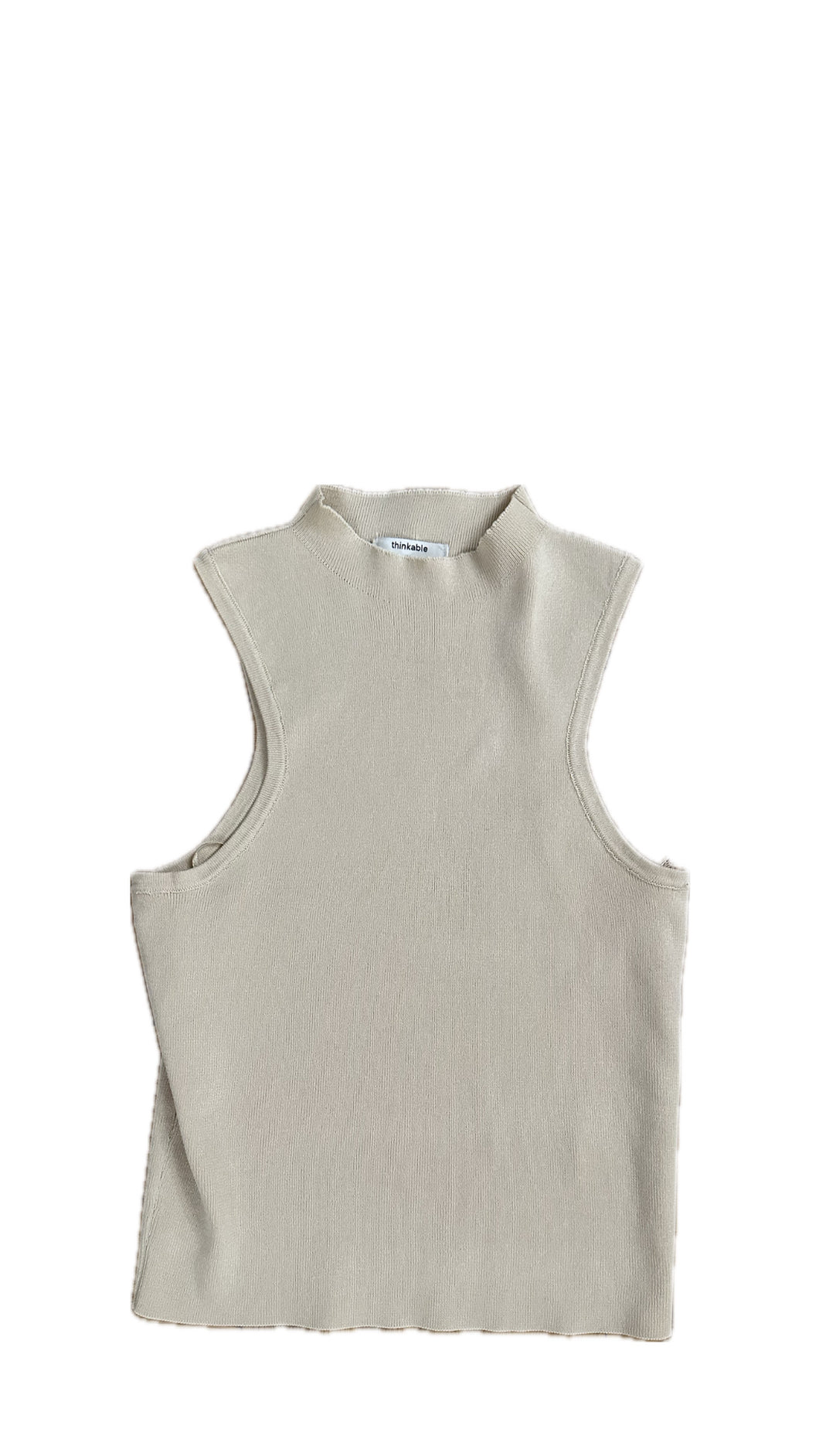 High neck top