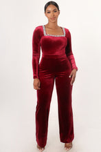 Load image into Gallery viewer, Sandra Velvet Jumpsuit