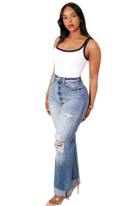 Mercy Ripped Lycra Jeans