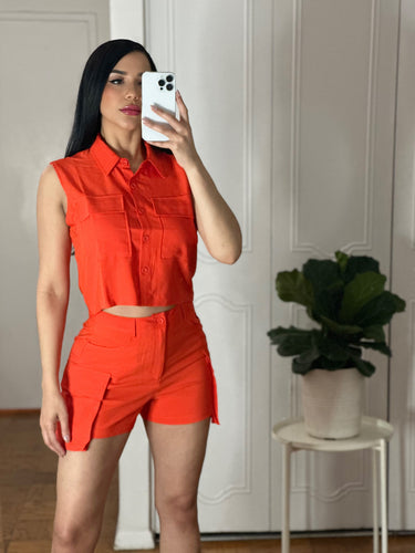 Tangerine 2 Piece Set