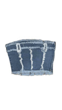 Load image into Gallery viewer, Denim tube top