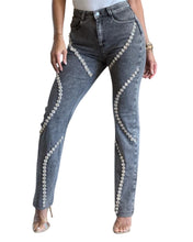 Load image into Gallery viewer, Embellished Denim