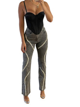 Load image into Gallery viewer, Embellished Denim