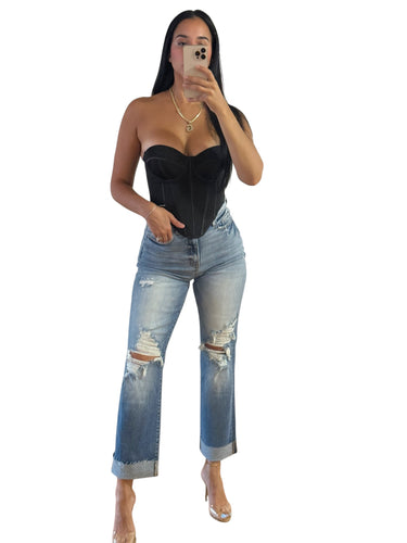 Mercy Ripped Lycra Jeans