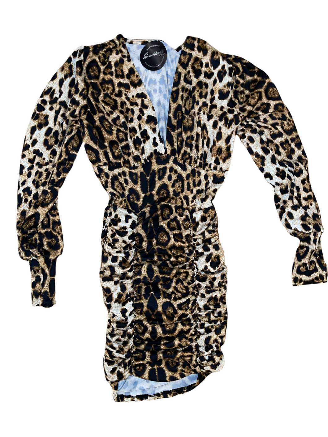 Kitty V neck dress