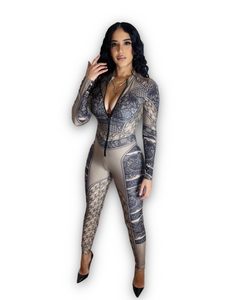 Lina Printed Jumpsuit