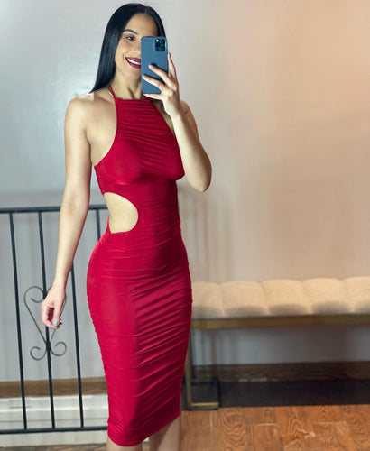Vday Cut put Dress