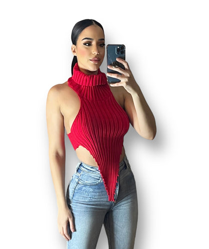 High Neck Top